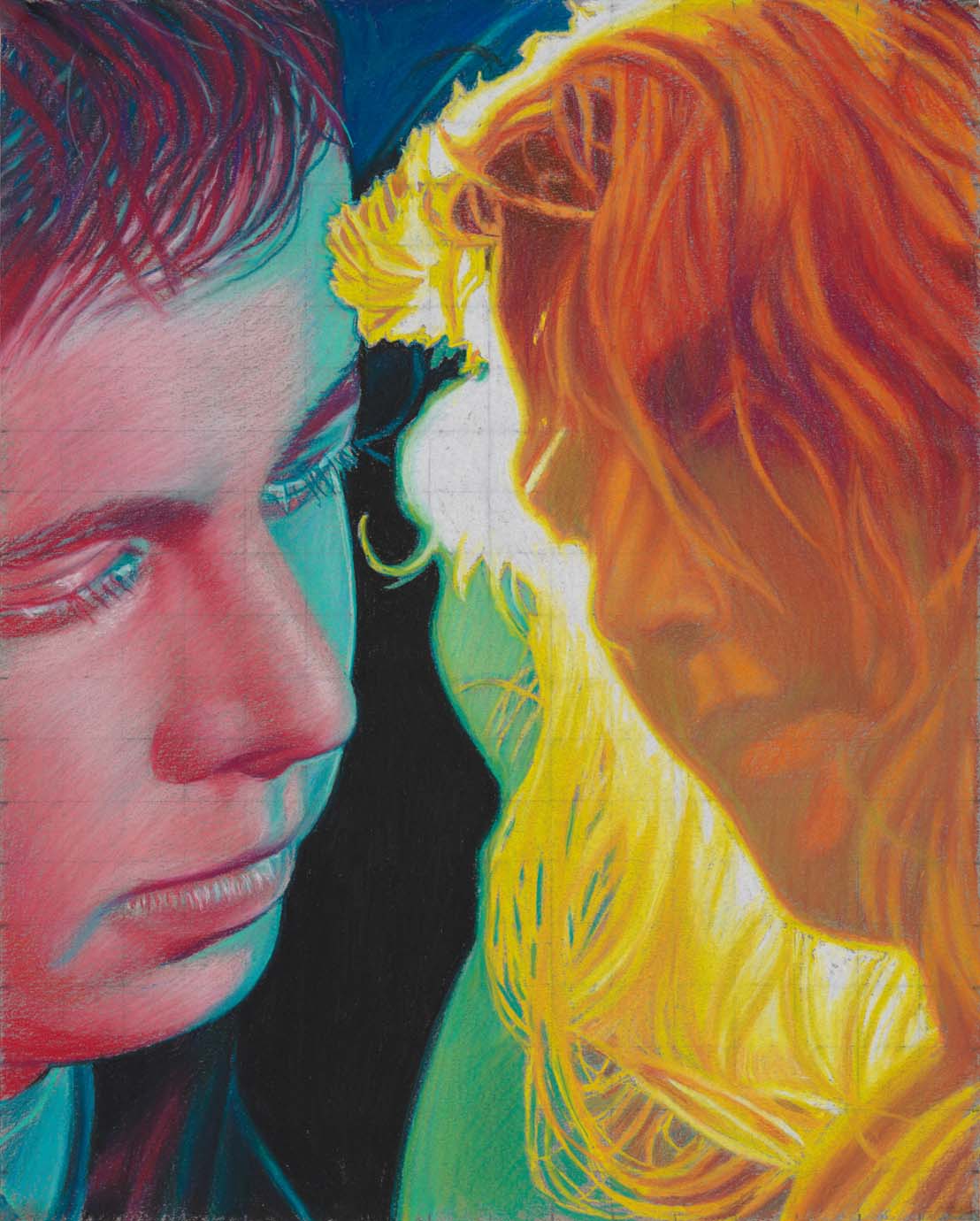 Boy Harsher (After Kristin Cofer), 2019. All artworks by Richard Phillips. 