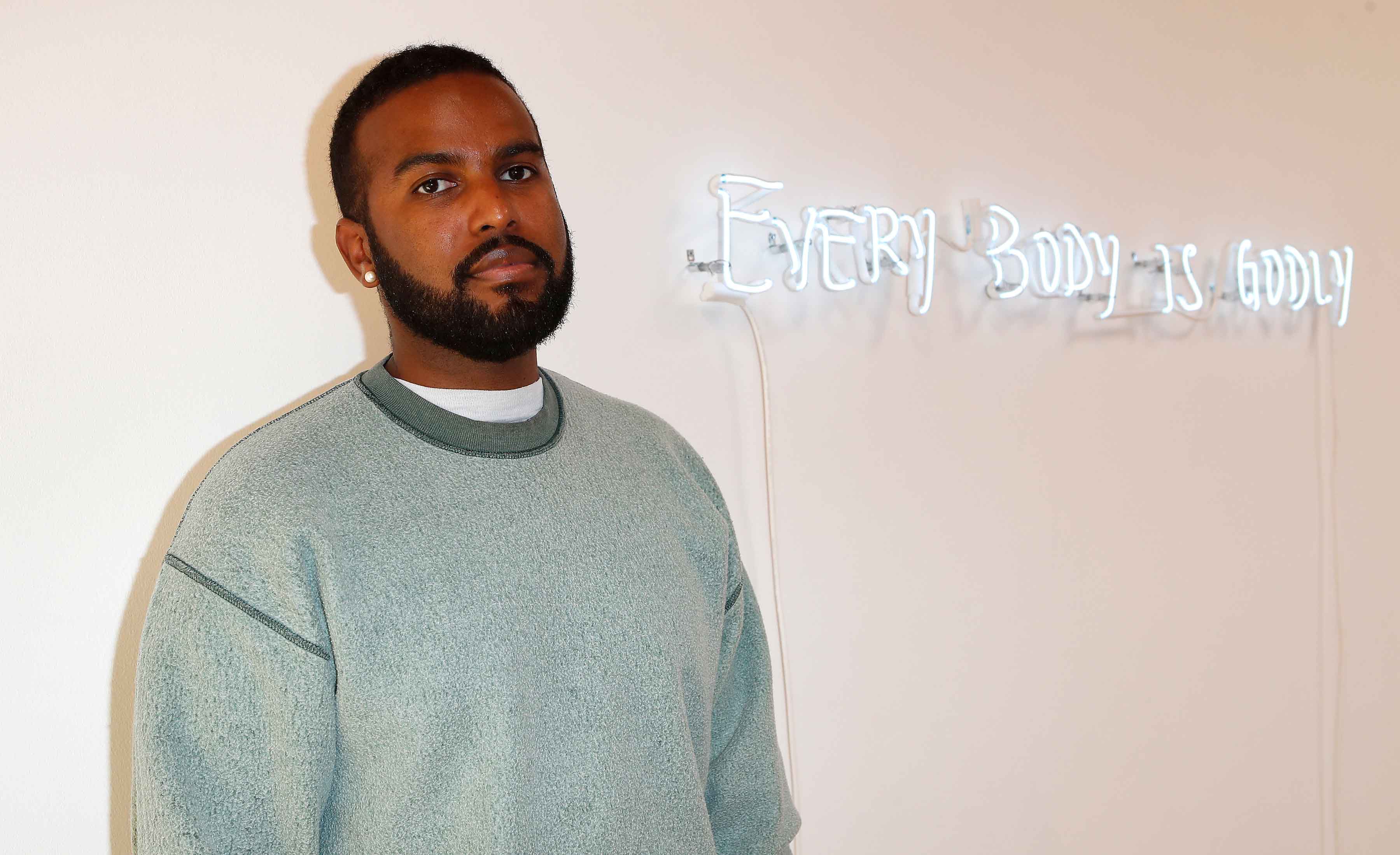 Artist EJ Hill.