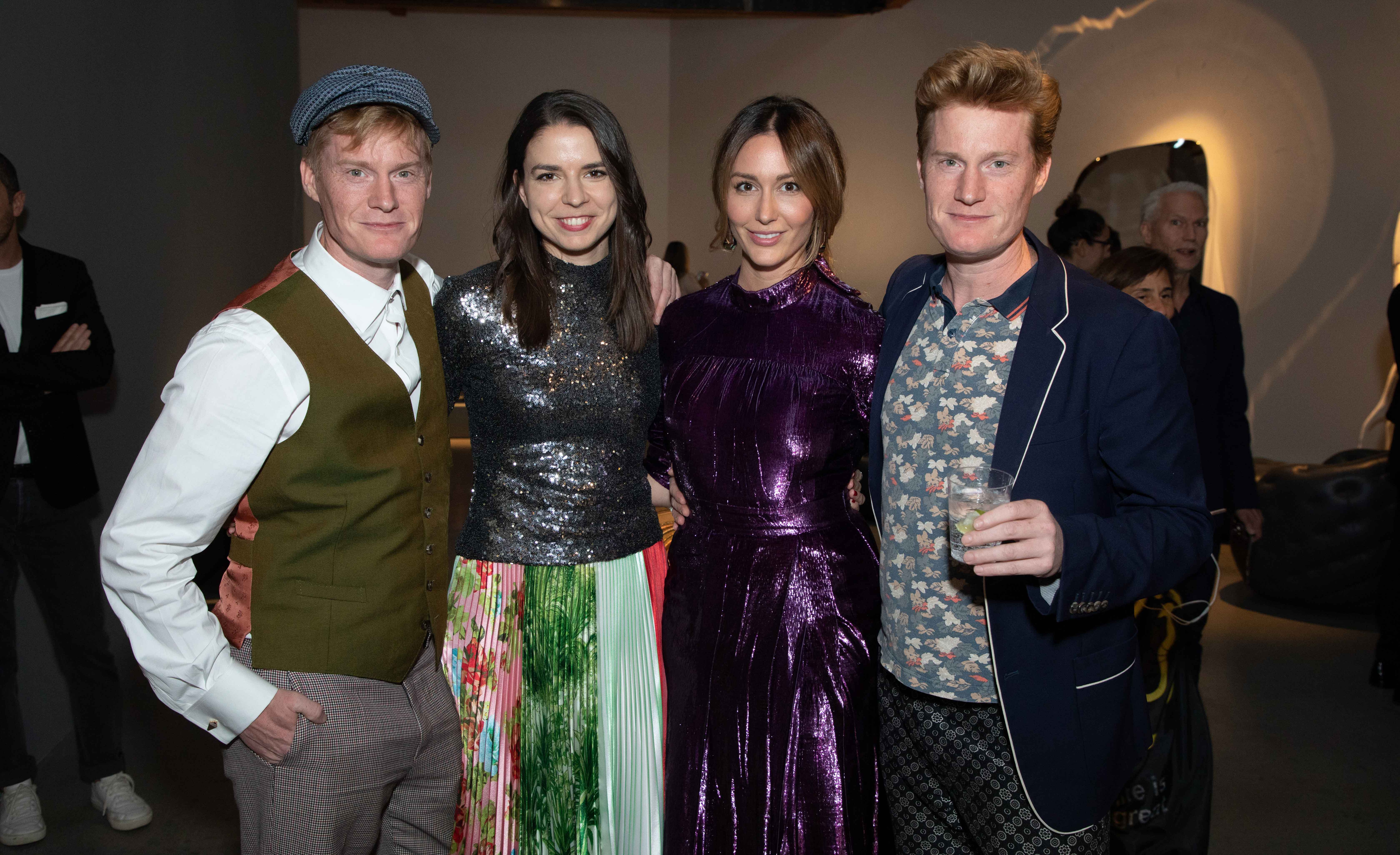 Joep Verhoeven, Zuzanna Ciolek, Ashlee Harrison and Jeroen Verhoeven. Photo by ABImages. 