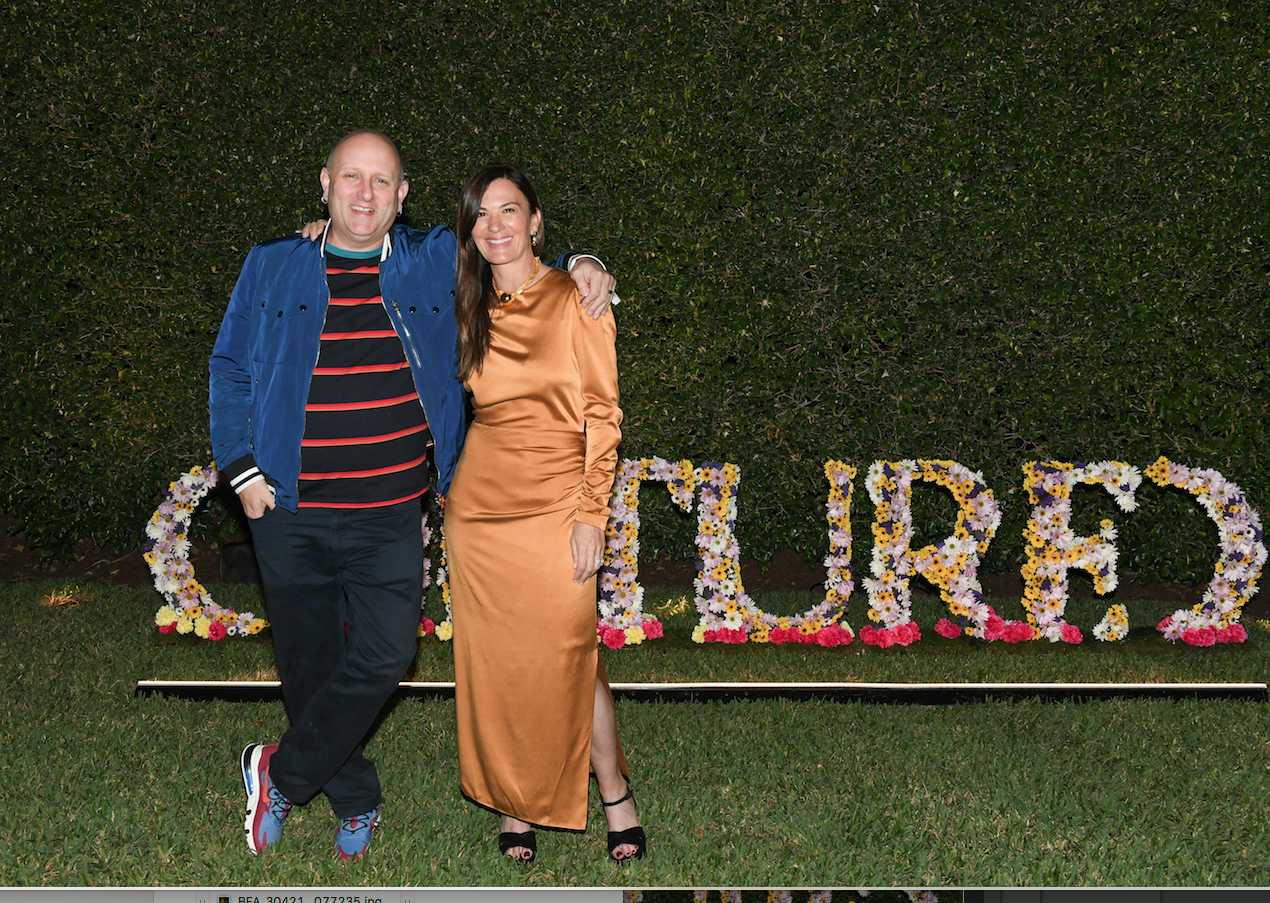 Zesty Meyers and Sarah Harrelson. Photos by Rommel Demano/ BFA.COM.