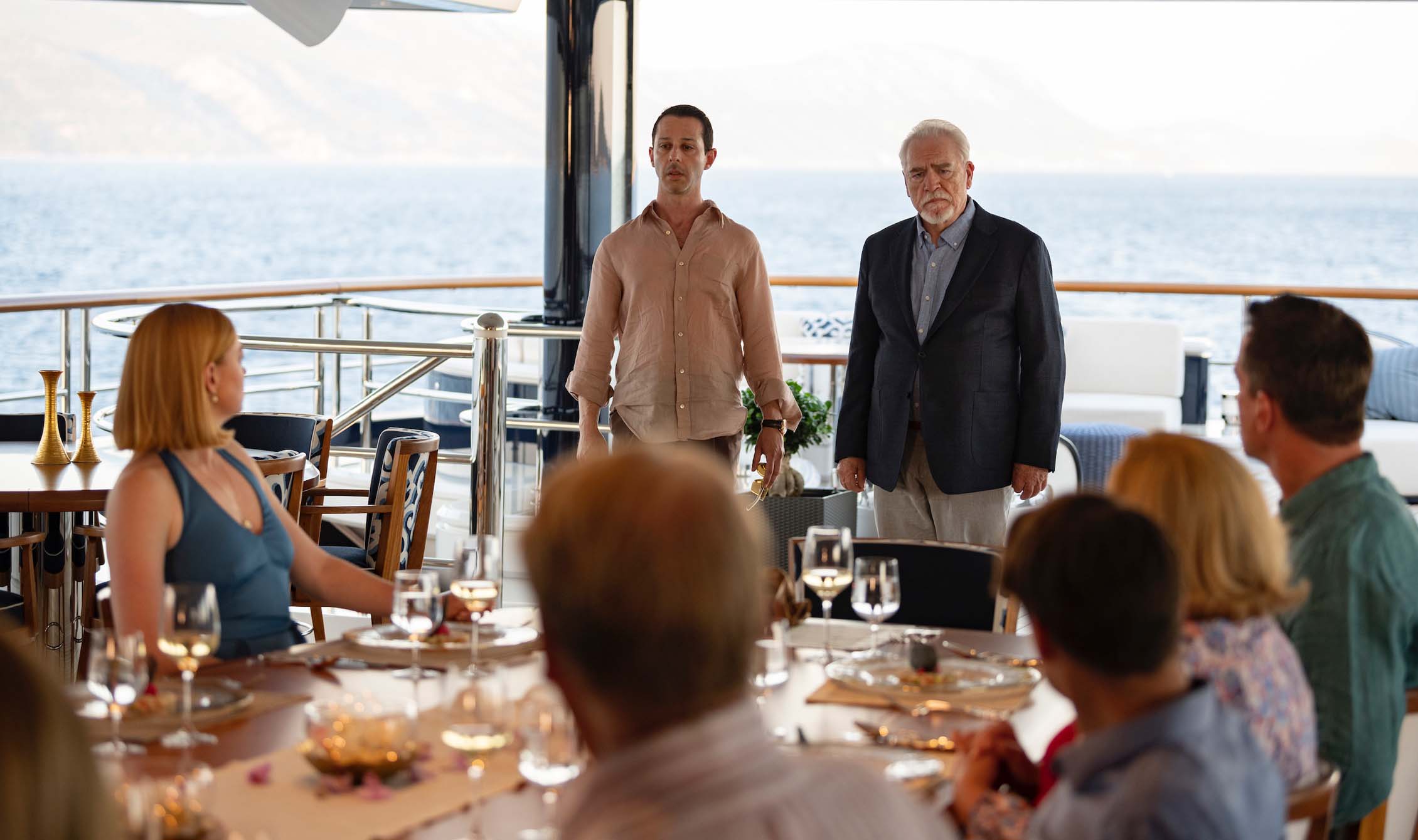 Still from HBO's Succession.  