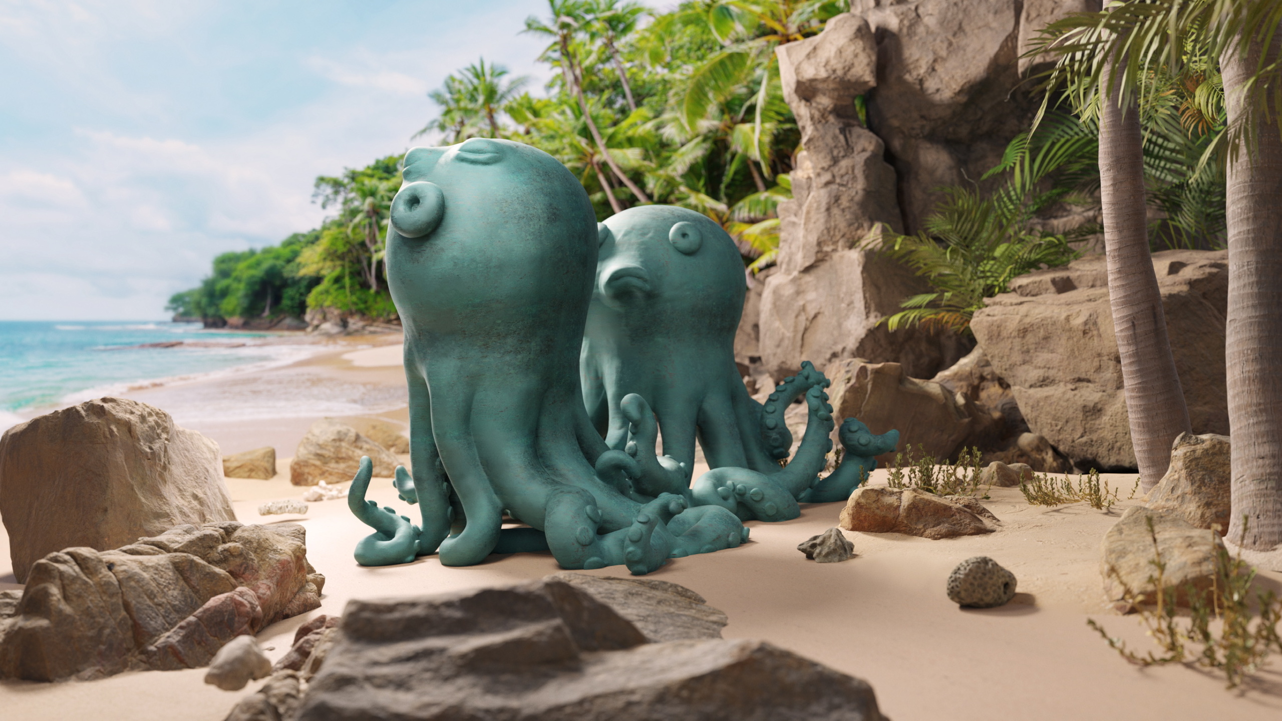 An iPad render by the Haas Brothers. 