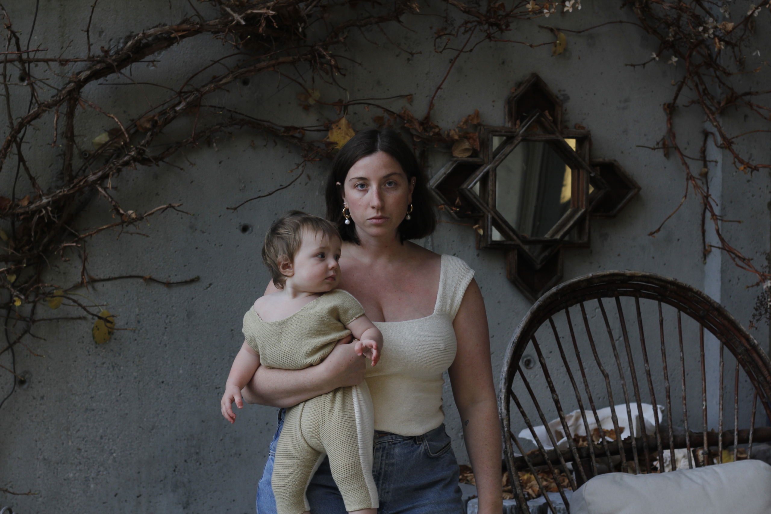 Designer Michaela Rechtschaffner and Root Wilton, her daughter. 