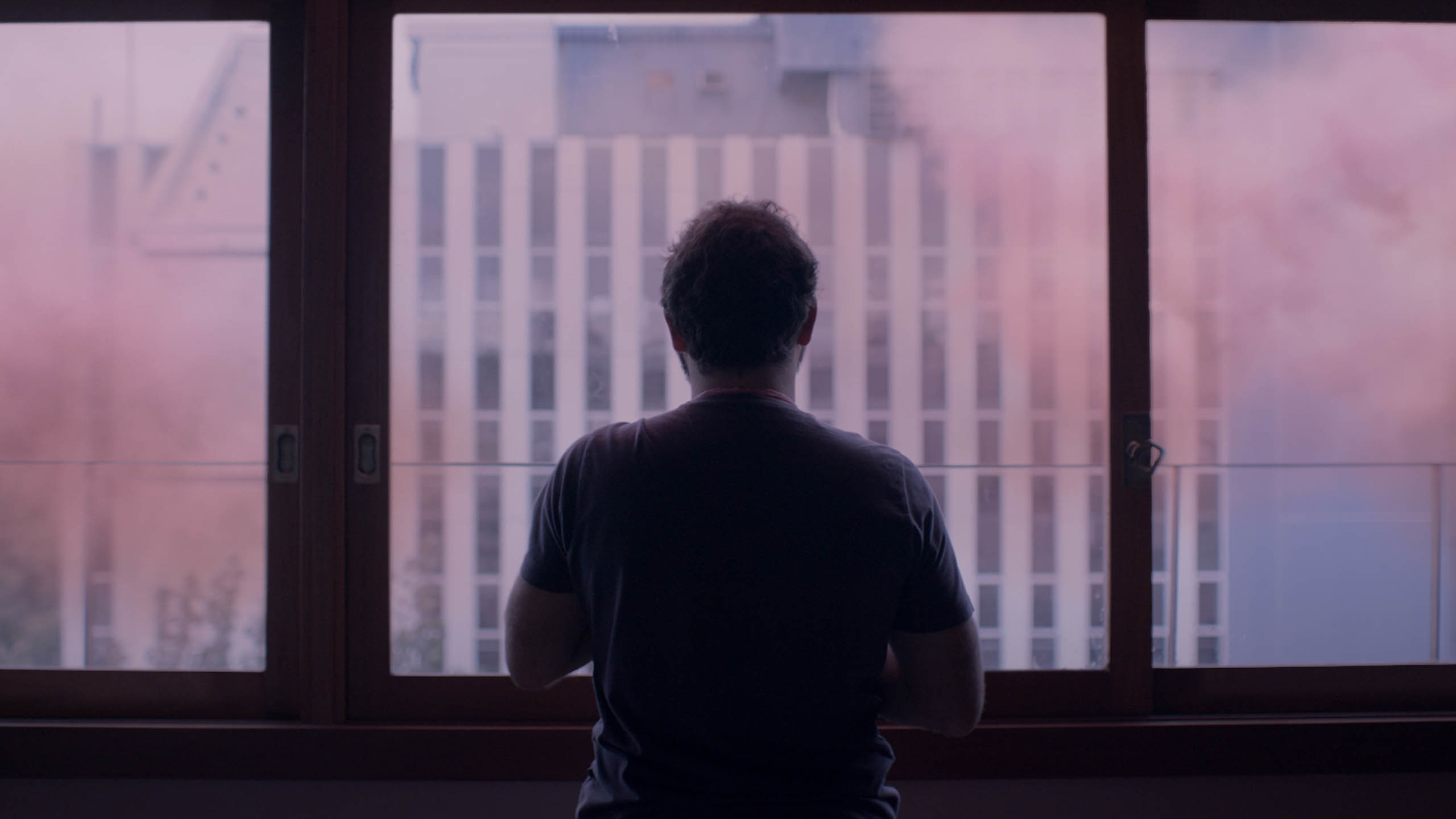 Still from The Pink Cloud by Iuli Gerbase.