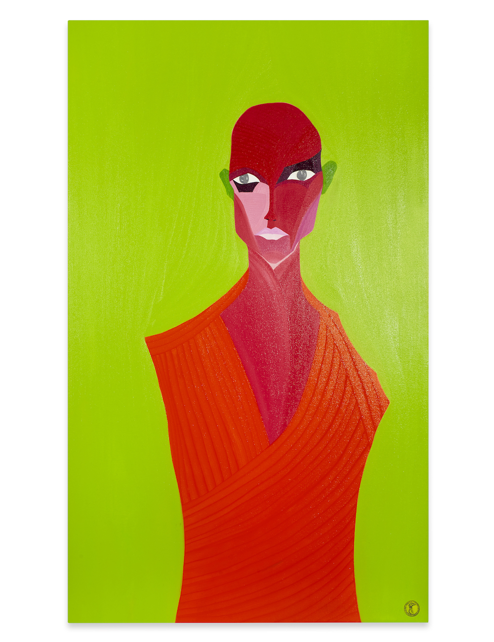 Alias Trate, Raw Want, 2021. Oil on canvas. Photography courtesy of the artist and Sevil Dolmaci Gallery.