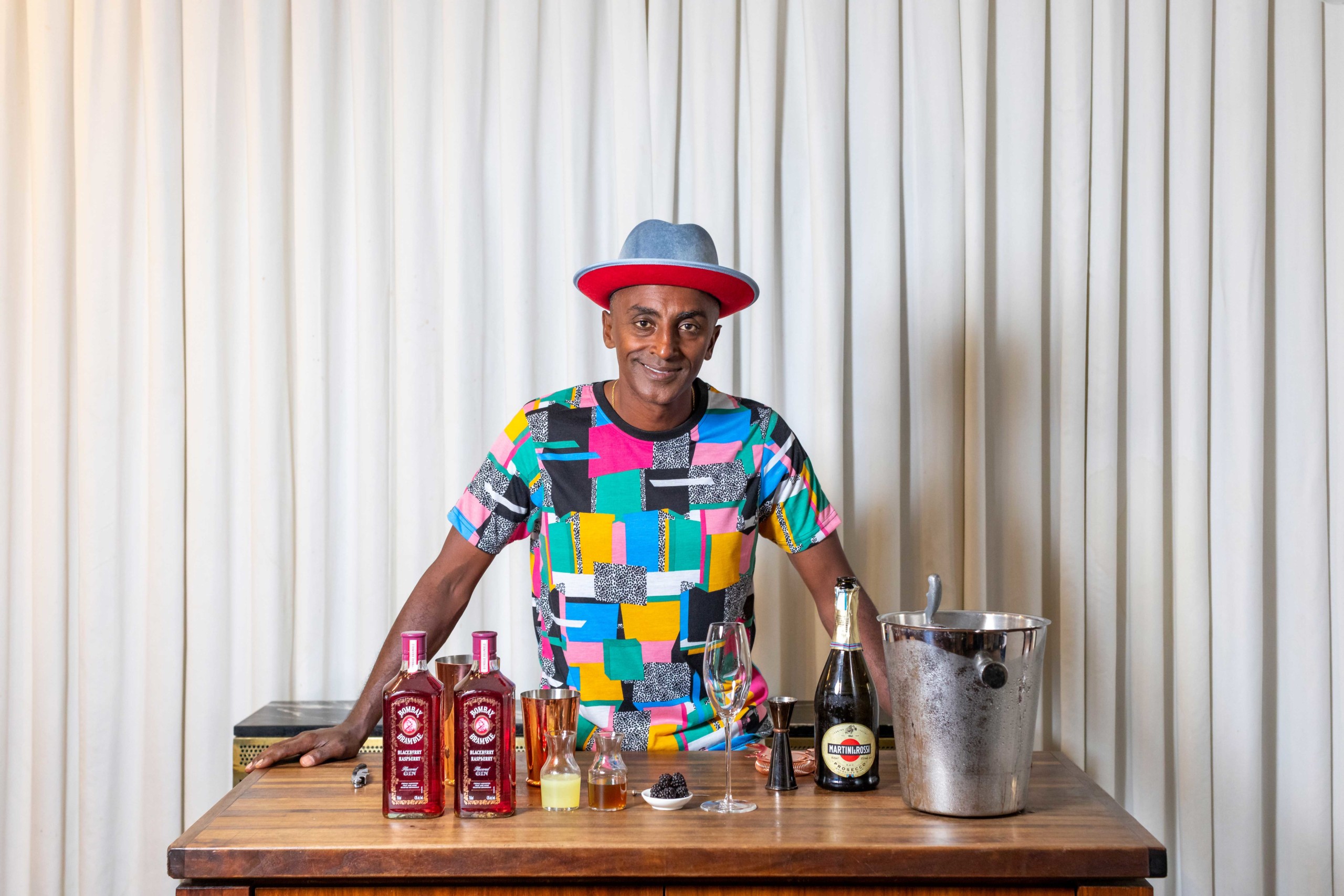 Chef Marcus Samuelsson. Photography by Jakob Layman.