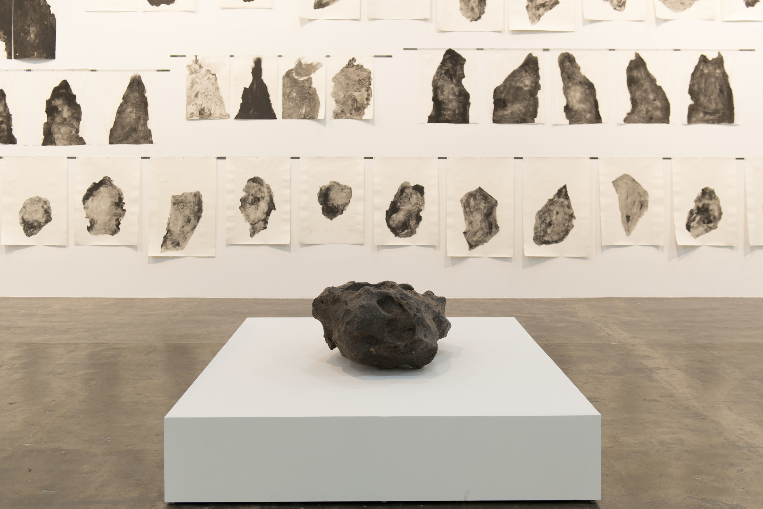 São Paulo Bienal installation rocks